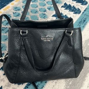 Kate Spade Convertible CrossBody Pebble Black